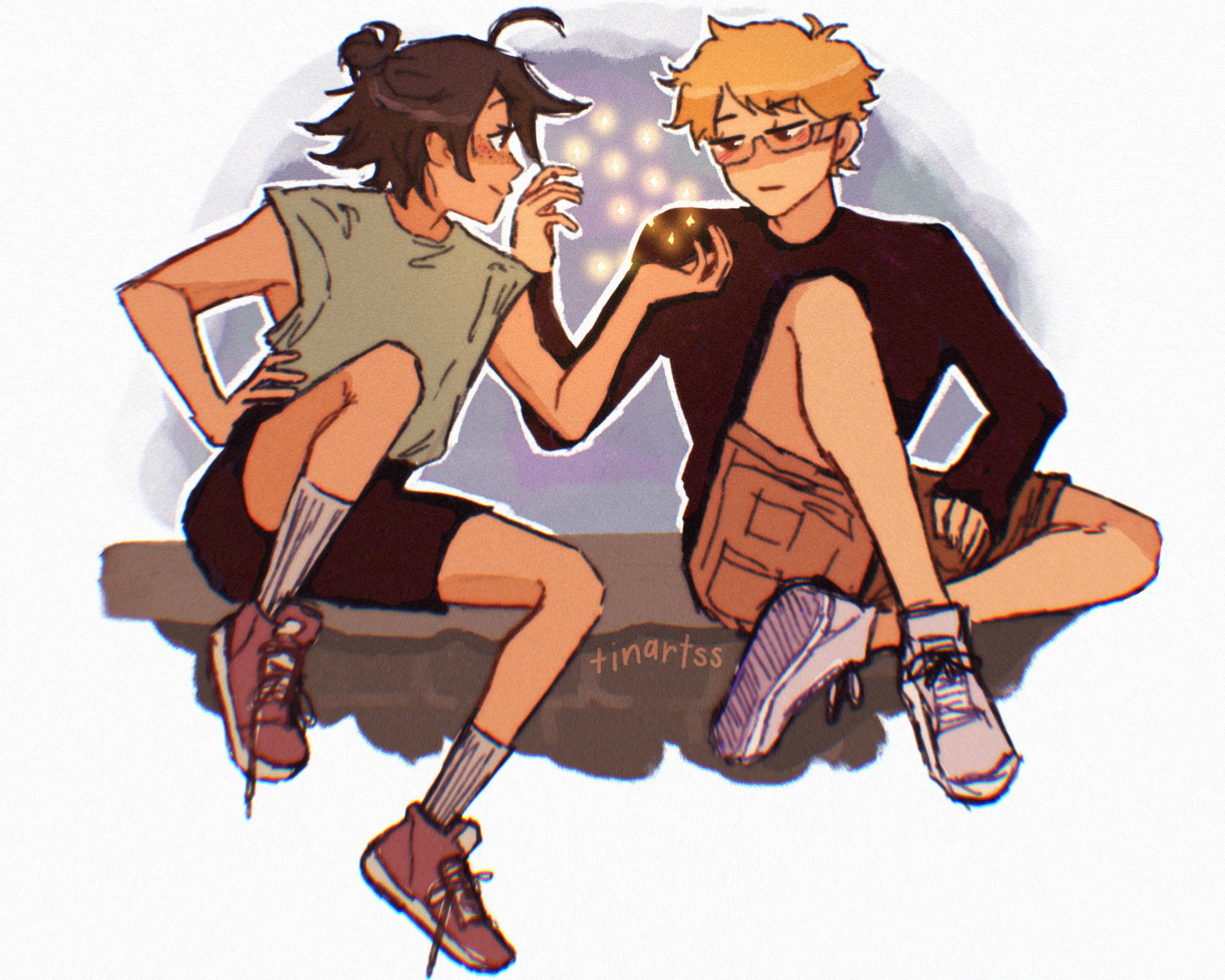 firefly tsukki and yamaguchi